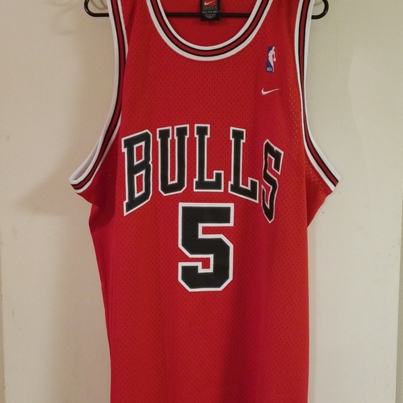 jalen rose bulls jersey